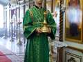 7 июня 2020 г., в праздник Пятидесятницы, епископ Силуан совершил литургию в Макарьевском монастыре