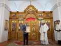 7 октября 2023 г. епископ Силуан наградил архиерейской грамотой Владимира Уварова