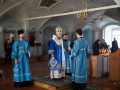 7 апреля 2023 г., в праздник Благовещения Пресвятой Богородицы, епископ Силуан совершил вечерню с литургией в Макарьевском монастыре