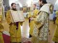 8 октября 2021 г., в день памяти апостола Иоанна Богослова, епископ Силуан совершил вечернее богослужение в Макарьевском монастыре