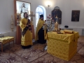 9 февраля 2019 г., в неделю 37-ю по Пятидесятнице, епископ Силуан совершил вечернее богослужение в селе Ужовка