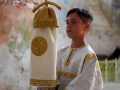 9 июля 2022 г., в неделю 4-ю по Пятидесятнице, епископ Силуан совершил вечернее богослужение в Макарьевском монастыре