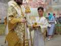 9 июля 2022 г., в неделю 4-ю по Пятидесятнице, епископ Силуан совершил вечернее богослужение в Макарьевском монастыре