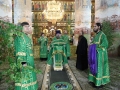 20 июня 2016 г., в день Святого Духа, епископ Силуан совершил Литургию в Макарьевском монастыре