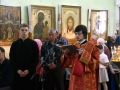 5 июня 2016 г., в неделю 6-ю по Пасхе, о слепом, епископ Силуан совершил Литургию в храме в честь Нерукотворного Образа Спасителя поселка Воротынец