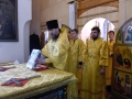 6 марта 2016 г. епископ Силуан совершил Божественную литургию в храме в честь Пресвятой Троицы посёлка Шатки