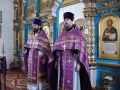 3 марта 2016 г., в третью неделю святого и Великого поста, Крестопоклонную, епископ Силуан совершил Литургию во Владимирском храме села Сеченово.