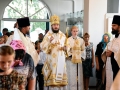 20 августа 2016 г., в неделю 9-ю по Пятидесятнице, епископ Силуан совершил всенощное бдение во Владимирском храме села Сеченово