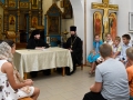 20 августа 2016 г. епископ Силуан встретился с учениками воскресной школы села Сеченово