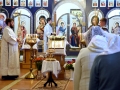 8 июня 2016 г., в праздник Вознесения Господня, епископ Силуан совершил всенощное бдение в Преображенском храме села Спасское