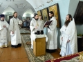 30 апреля 2016 г., в Великую субботу, епископ Силуан совершил вечерню с Литургией в Макарьевском монастыре