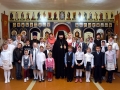 8 июня 2016 г. епископ Силуан встретился с учениками воскресной школы при Преображенском храме села Спасское