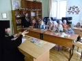 24 апреля 2016 г. епископ Силуан встретился с учениками школы в селе Просек