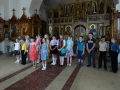 29 мая 2016 г. епископ Силуан встретился с учениками воскресной школы при Троицком храме поселка Шатки