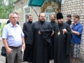 16 августа 2015 г. епископ Силуан встретился в Сергаче с украинскими беженцами.
