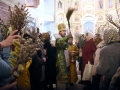 9 апреля 2017 г., в неделю Ваий и праздник Входа Господня в Иерусалим, епископ Силуан совершил Литургию в Успенском храме села Большое Болдино