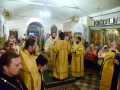10 сентября 2015 г., в день Усекновения главы Иоанна Крестителя, епископ Силуан совершил утреню в Скорбященском храме с.Большие Печёрки.
