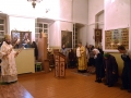 21 октября 2017 г., в неделю 20-ю по Пятидесятнице, епископ Силуан совершил вечернее богослужение в Троицком храме села Верхнее Талызино