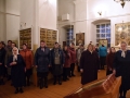 21 октября 2017 г., в неделю 20-ю по Пятидесятнице, епископ Силуан совершил вечернее богослужение в Троицком храме села Верхнее Талызино