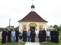 1 июня 2018 г. епископ Силуан осмотрел восстанавливающийся храм в селе Бритово