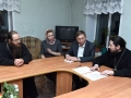 7 октября 2016 г. епископ Силуан встретился с начальником Управления образования Бутурлинского района Владимиром Козловым
