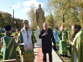 8 октября 2017 г. епископ Силуан освятил памятник преподобному Сергию Радонежскому в поселке Бутурлино
