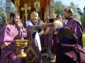 27 сентября 2015 г., в праздник Воздвижения Креста Господня, епископ Силуан совершил Литургию в Крестовоздвиженском храме с.Чернуха.