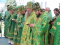 1 августа 2018 г. епископ Силуан принял участие в праздничном богослужении в Дивеевском монастыре