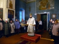 7 октября 2015 г., в день памяти преподобного Сергия Радонежского, епископ Силуан совершил утреню в Христорождественском храме с.Дубское.