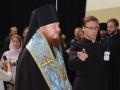 Епископ Обуховский, викарий Киевской епархии служит молебен на начало всякого доброго дела.