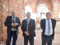 4 мая 2015 г. епископ Силуан и представители власти осмотрели разрушенный Троицкий храм в с. Жданово.