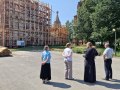 Иерей Димитрий Трандыков осмотрел восстанавливающийся храм в селе Григорово