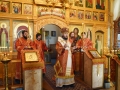14 апреля 2018 г., в неделю Антипасхи, епископ Силуан совершил вечернее богослужение в Троицком храме поселка Шатки