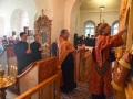 14 апреля 2018 г., в неделю Антипасхи, епископ Силуан совершил вечернее богослужение в Троицком храме поселка Шатки
