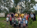 12 июля 2017 . состоялось освящение поклонного креста в селе Шутилово Первомайского района