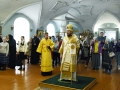 11 июня 2018 г. по случаю возвращения украденных 2 мая икон епископ Силуан совершил благодарственный молебен в Макарьевском монастыре