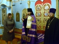 31 октября 2015 г., в неделю 22-ю по Пятидесятнице, епископ Силуан совершил всенощное бдение в Благовещенском храме с.Николаевка.