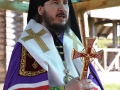 17 августа 2018 г. епископ Силуан совершил молебен перед строящимся храмом в селе Кисленка