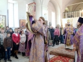 29 марта 2015 г., в неделю 5-ю поста, преподобной Марии Египетской, епископ Силуан совершил Литургию в Успенском храме г.Княгинино.