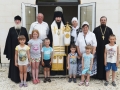 1 июля 2018 г. епископ Силуан посетил строящийся храм в селе Костянка