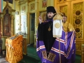 11 июля 2018 г. епископ Силуан совершил всеношное бдение в Никольском храме села Красный Оселок Лысковского района