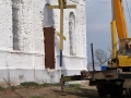 27 апреля 2016 г. на Свято-Покровский храм села Ново-Еделево установлены кресты и купола