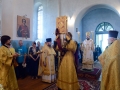 12 июля 2017 г., в день памяти первоверховных апостолов Петра и Павла, епископ Силуан совершил литургию в Петропавловском храме села Криуши