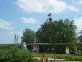 26 июня 2018 г. на Казанский храм села Кузьминка Сергачского района установили крест