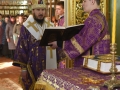 18 марта 2018 г., в неделю 4-ю Великого поста, преподобного Иоанна Лествичника, епископ Силуан совершил литургию в Георгиевском храме города Лысково