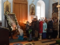 28 октября 2018 г., в неделю 22-ю по Пятидесятнице, епископ Силуан совершил литургию в селе Вазьянка