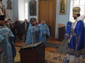 28 октября 2018 г., в неделю 22-ю по Пятидесятнице, епископ Силуан совершил литургию в селе Вазьянка