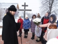 19 декабря 2018 г., в день памяти святителя Николая Чудотворца, епископ Силуан совершил литургию в селе Просек