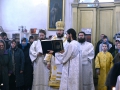 18 января 2016 г., в навечерие Крещения Господня, епископ Силуан совершил Литургию в г.Сергаче.