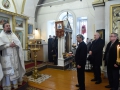 18 января 2016 г., в навечерие Крещения Господня, епископ Силуан совершил Литургию в г.Сергаче.